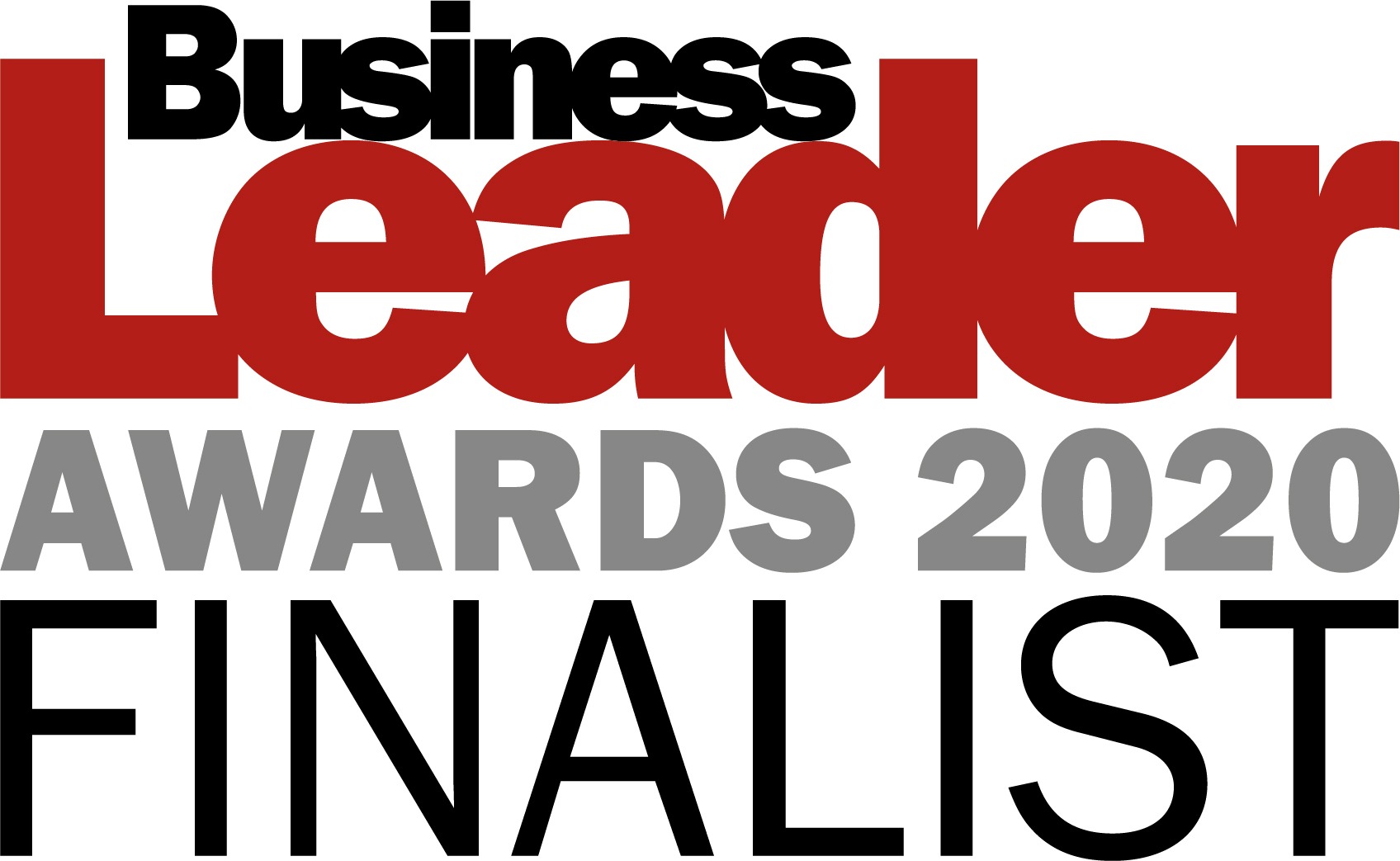 business leader awards finalist 2020